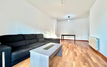 Living room of Flat for sale in Bigues i Riells  with Heating, Parquet flooring and Storage room