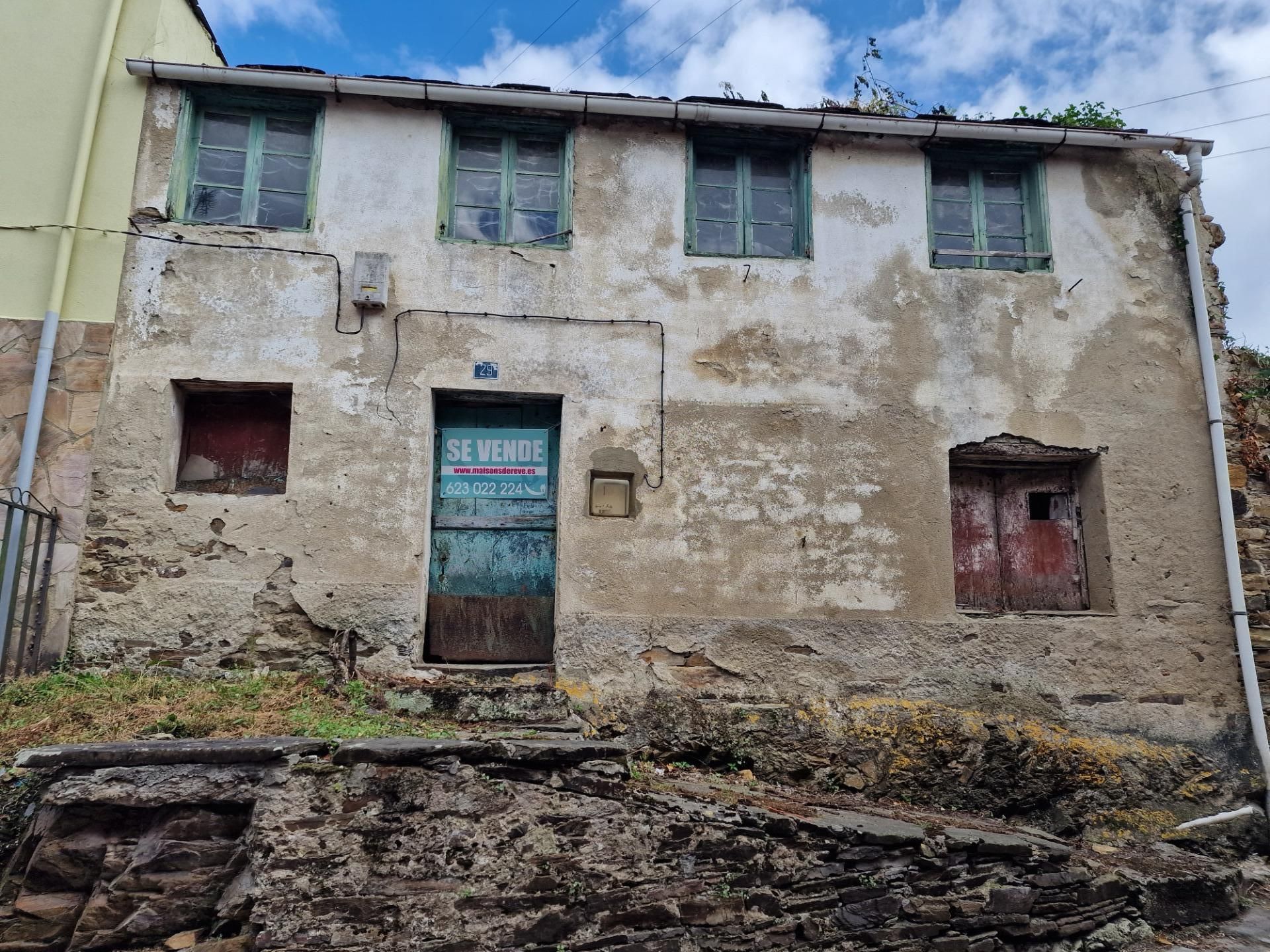Exterior view of Country house for sale in Vegadeo