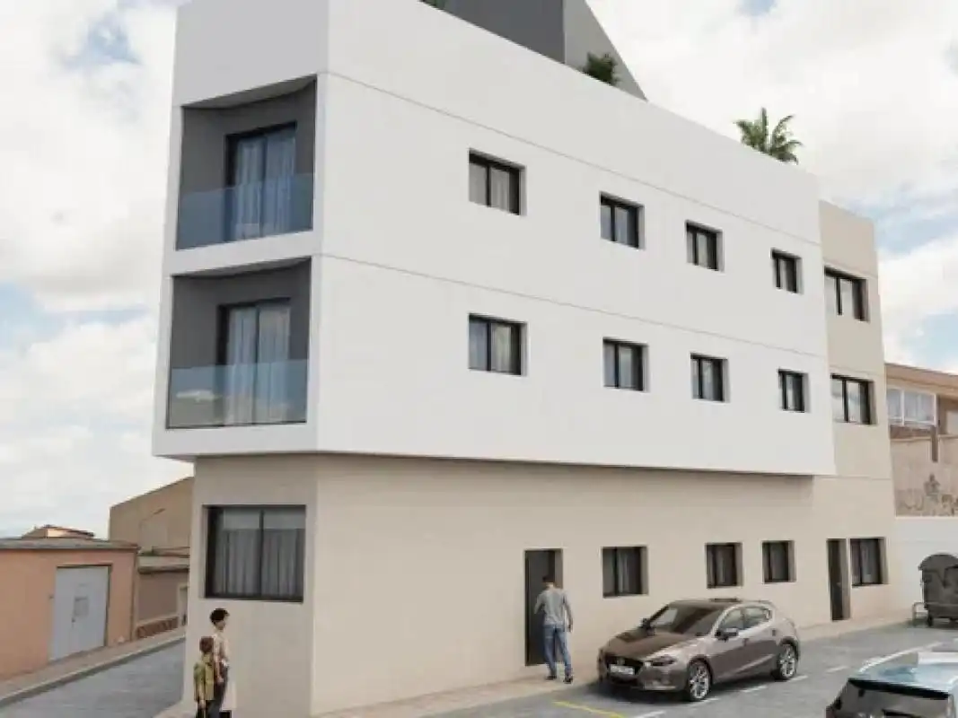 Vista exterior de Apartament en venda en Mazarrón