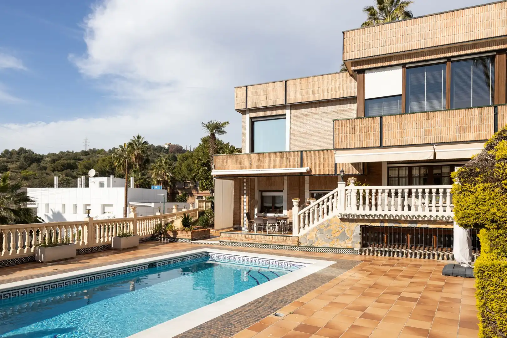 Vista exterior de Casa o chalet en venta en Málaga Capital con Terraza y Balcón