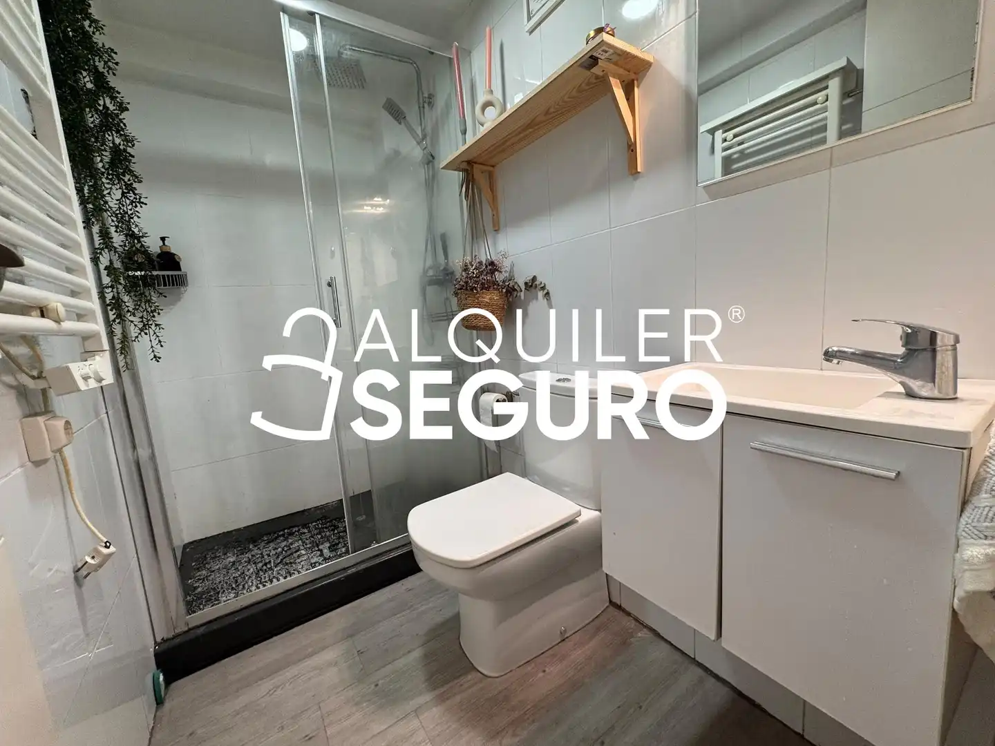 Badezimmer von Loft zur Miete in Madrid mit Klimaanlage, Heizung und Möbliert