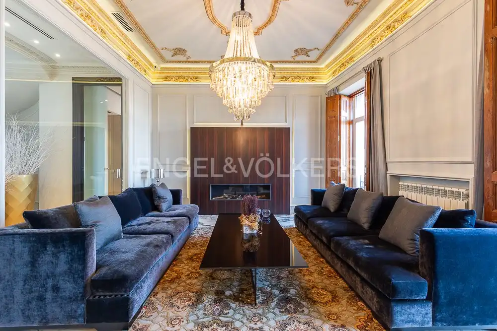 Sala d'estar de Àtic en venda en Valencia amb Aire condicionat, Calefacció i Terrassa