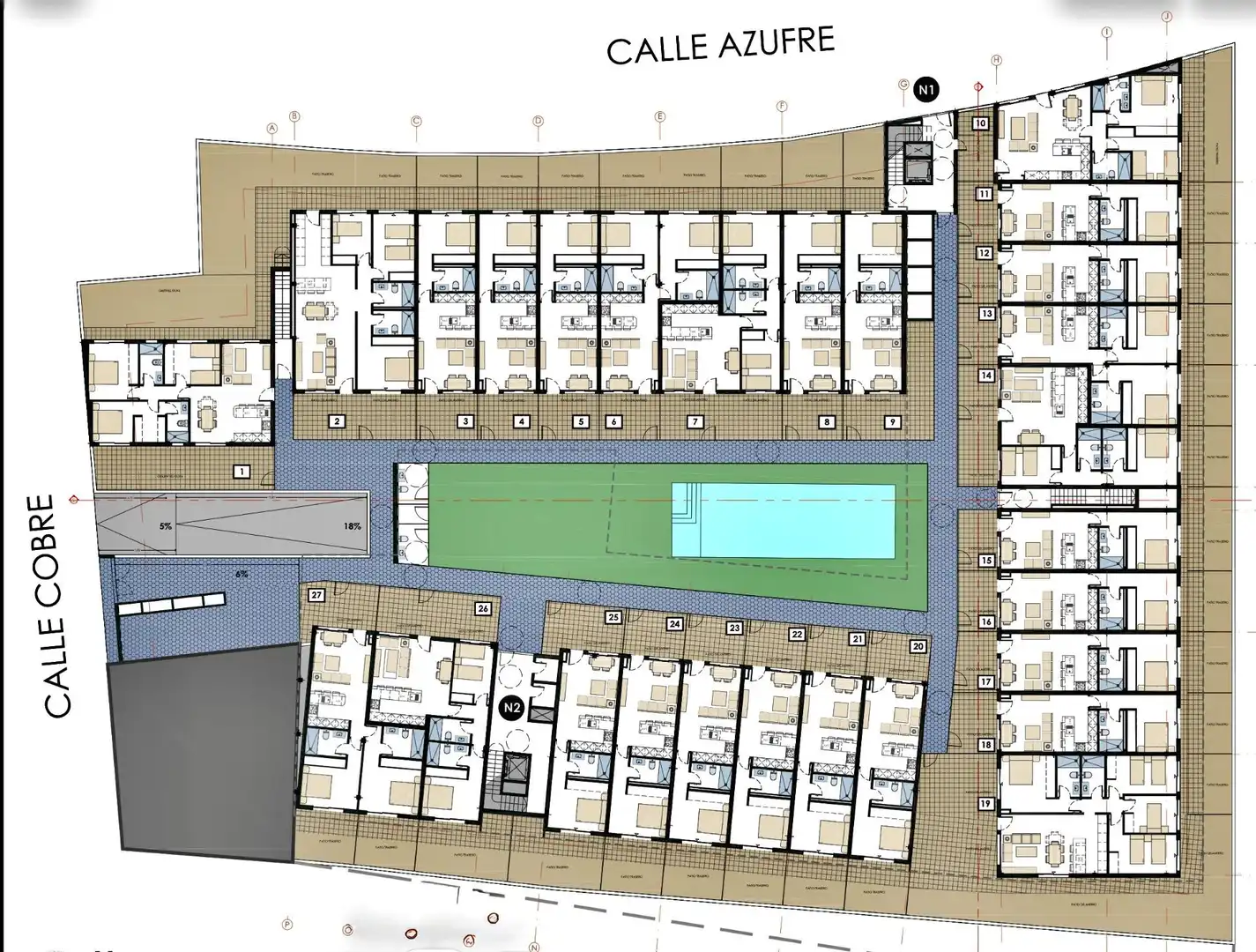Penthouse with pool for sale in Calle Calle Azufre, imagen 7