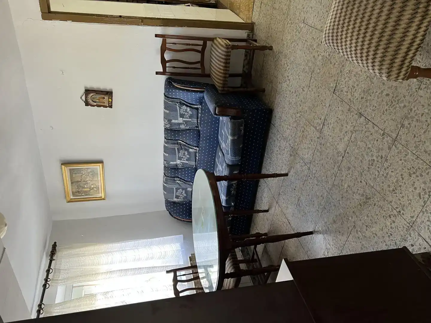 Sala d'estar de Finca rústica en venda en La Garganta 
