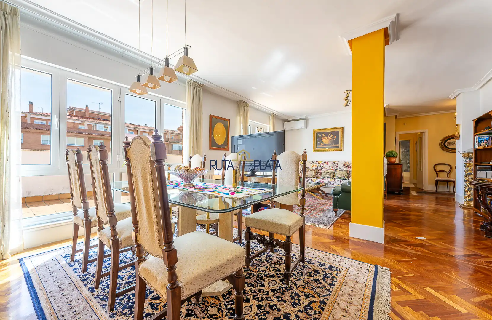 Dining room of Attic for sale in Zamora Capital   with Air Conditioner, Heating and Parquet flooring