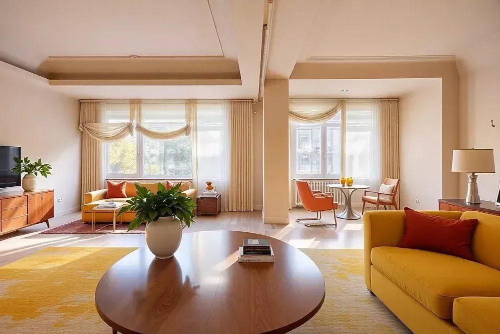 Sala d'estar de Pis en venda en  Madrid Capital amb Aire condicionat, Calefacció i Moblat