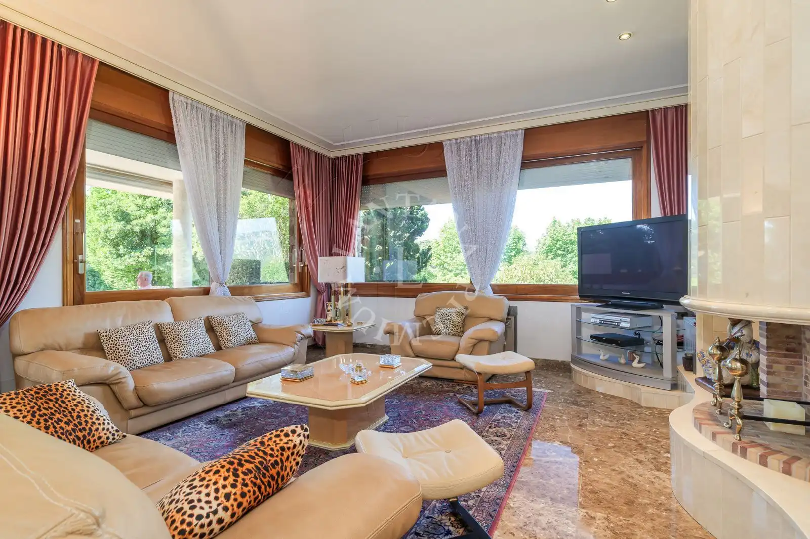 Sala de estar de Casa o chalet en venta en La Garriga