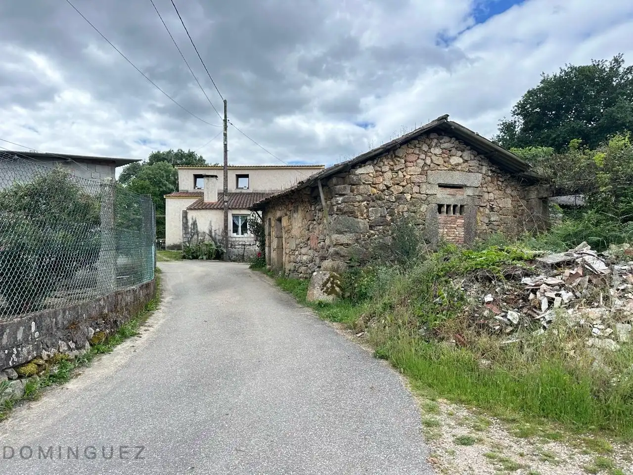 Exterior view of Country homes for sale in Salvaterra de Miño  with Private garden