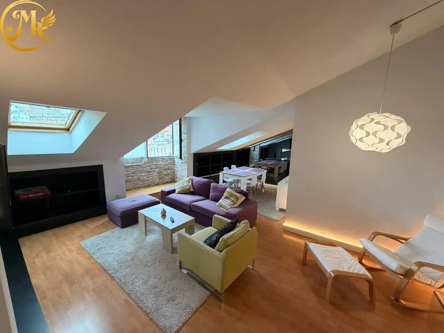 Wohnzimmer von Wohnung zum Verkauf in Santander mit Heizung und Möbliert