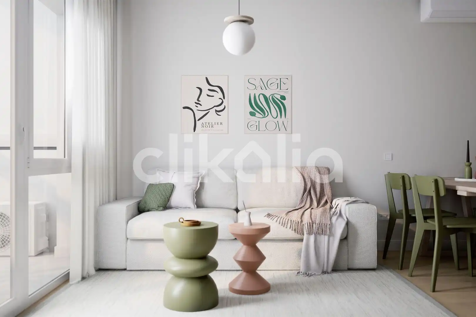 Living room of Flat for sale in Sevilla  with Air Conditioner and Terrace