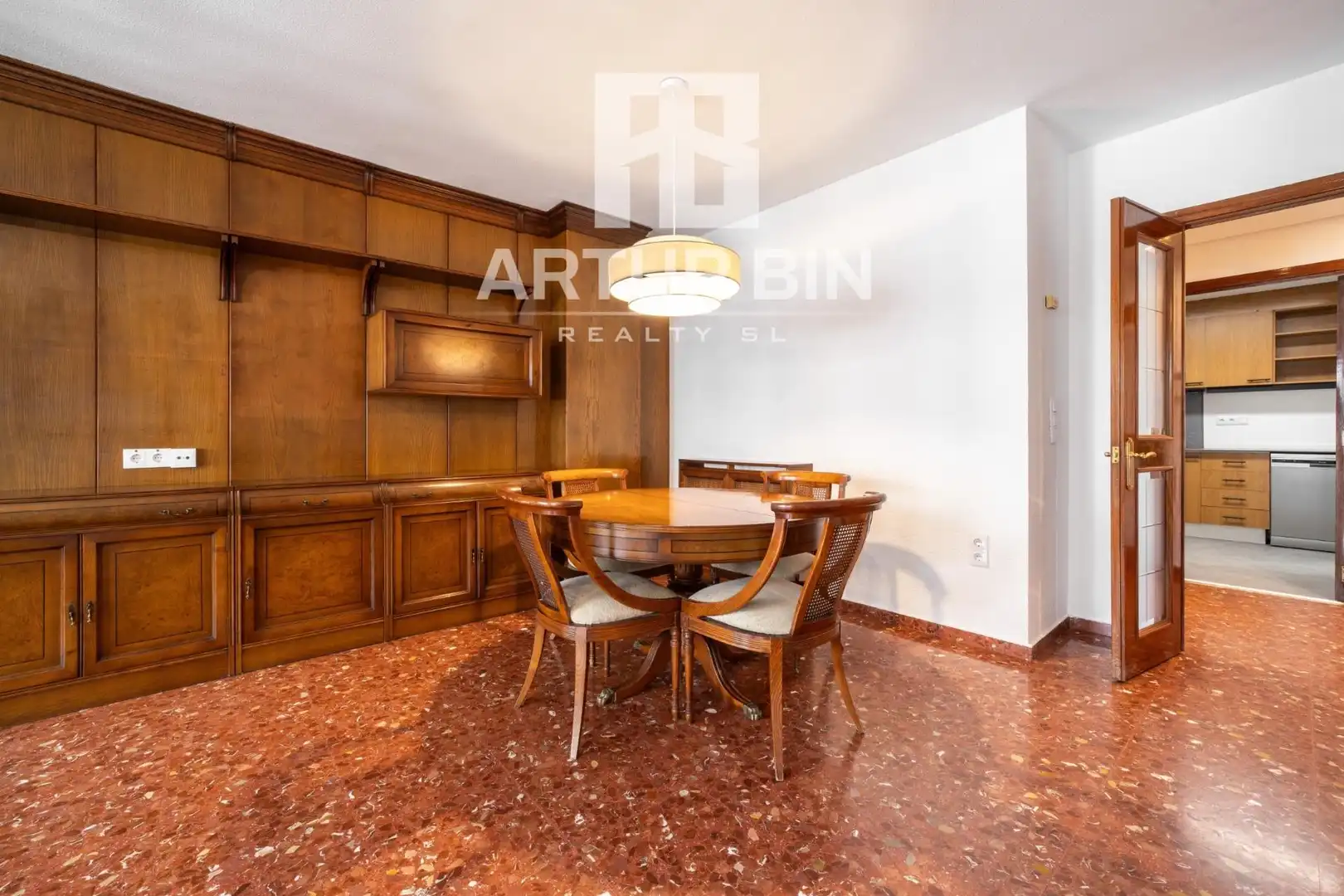 Menjador de Apartament de lloguer en Valencia amb Aire condicionat