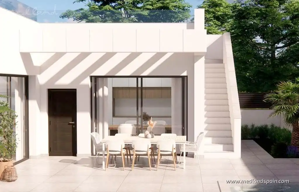Terraza de Casa o chalet en venta en Rojales con Jardín privado, Terraza y Piscina