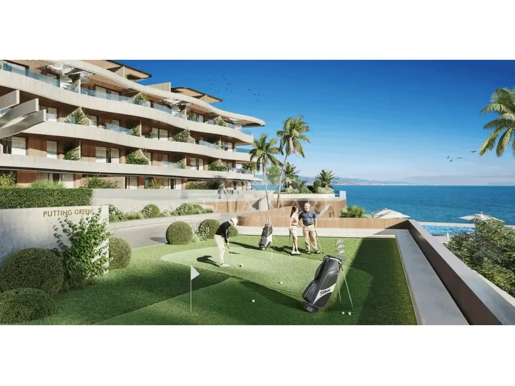 Außenansicht von Wohnungen zum Verkauf in Nerja mit Klimaanlage, Terrasse und Ofen