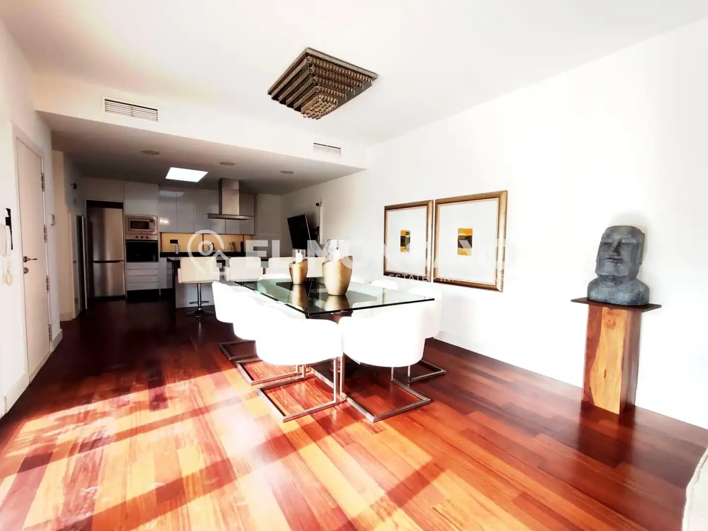 Dining room of Detached homes for rent in Daya Vieja  with Air Conditioner, Parquet flooring and Terrace
