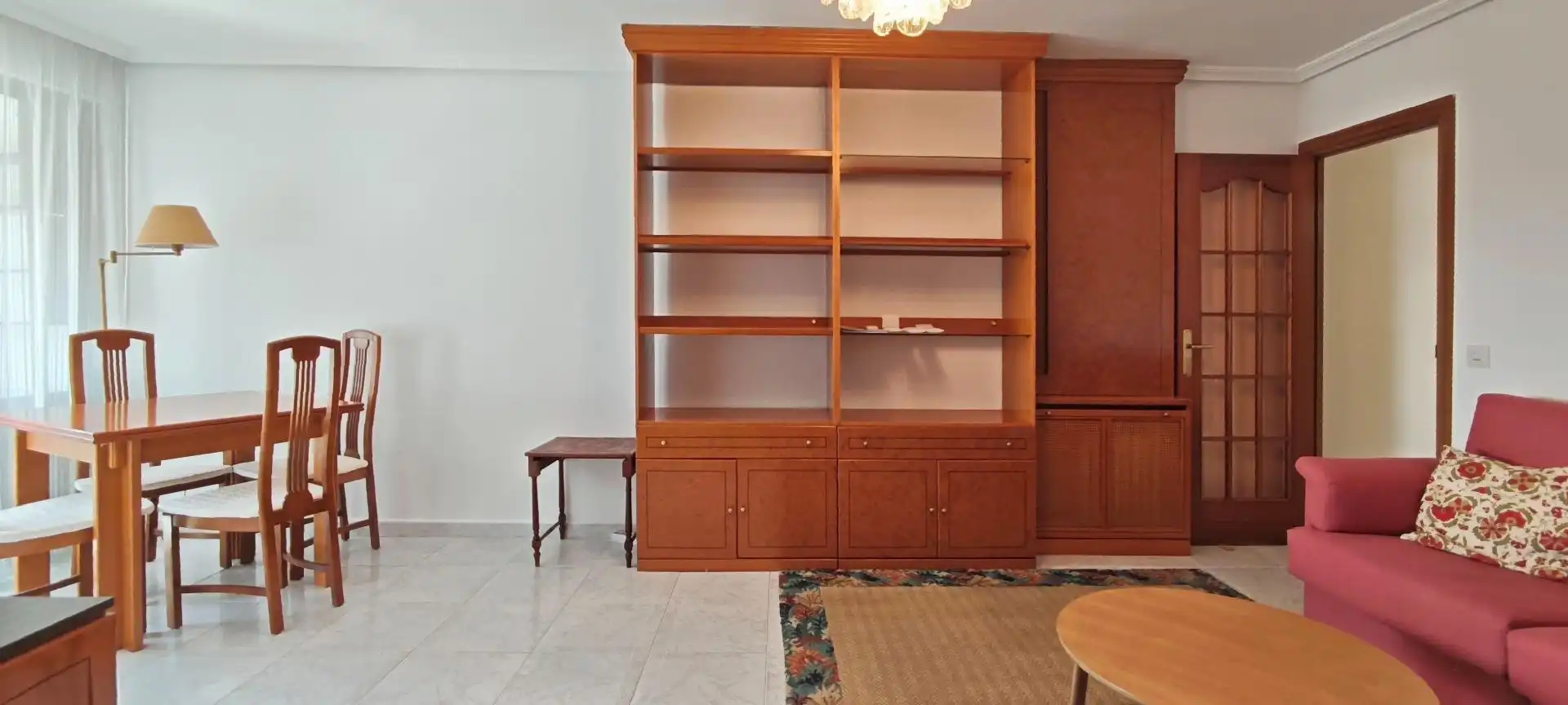 Living room of Flat for rent in Madrid  with Air Conditioner, Heating and Furnished