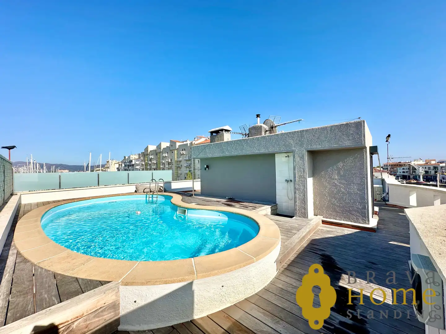 Piscina de Casa o chalet en venta en Empuriabrava con Aire acondicionado, Terraza y Piscina
