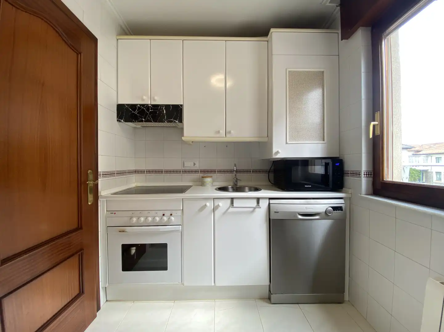 Cocina de Piso en venta en Torrelavega  con Calefacción, Parquet y Terraza
