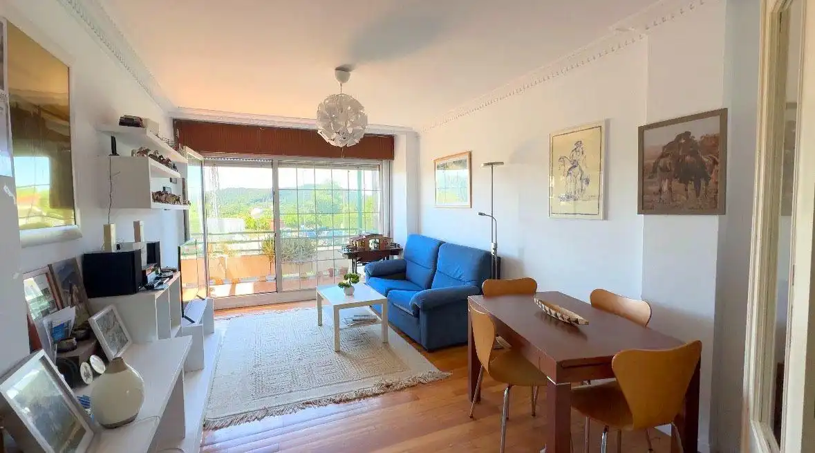Living room of Flat for sale in Piélagos  with Heating, Terrace and Furnished
