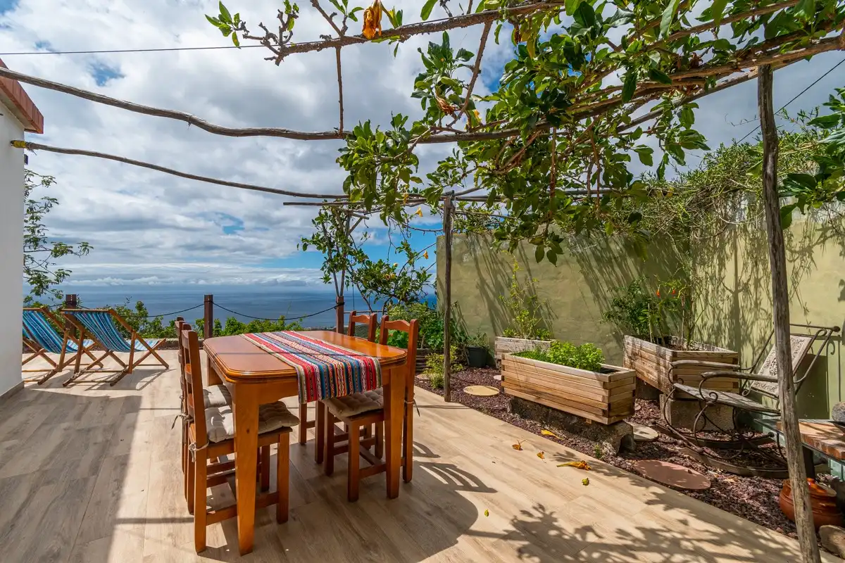 Terraza de Finca rústica en venta en Guía de Isora con Jardín privado, Terraza y Piscina