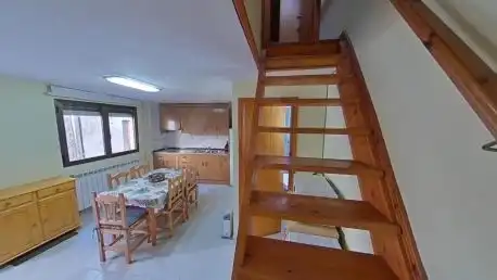 Küche von Country house zum Verkauf in Castigaleu mit Klimaanlage und Heizung