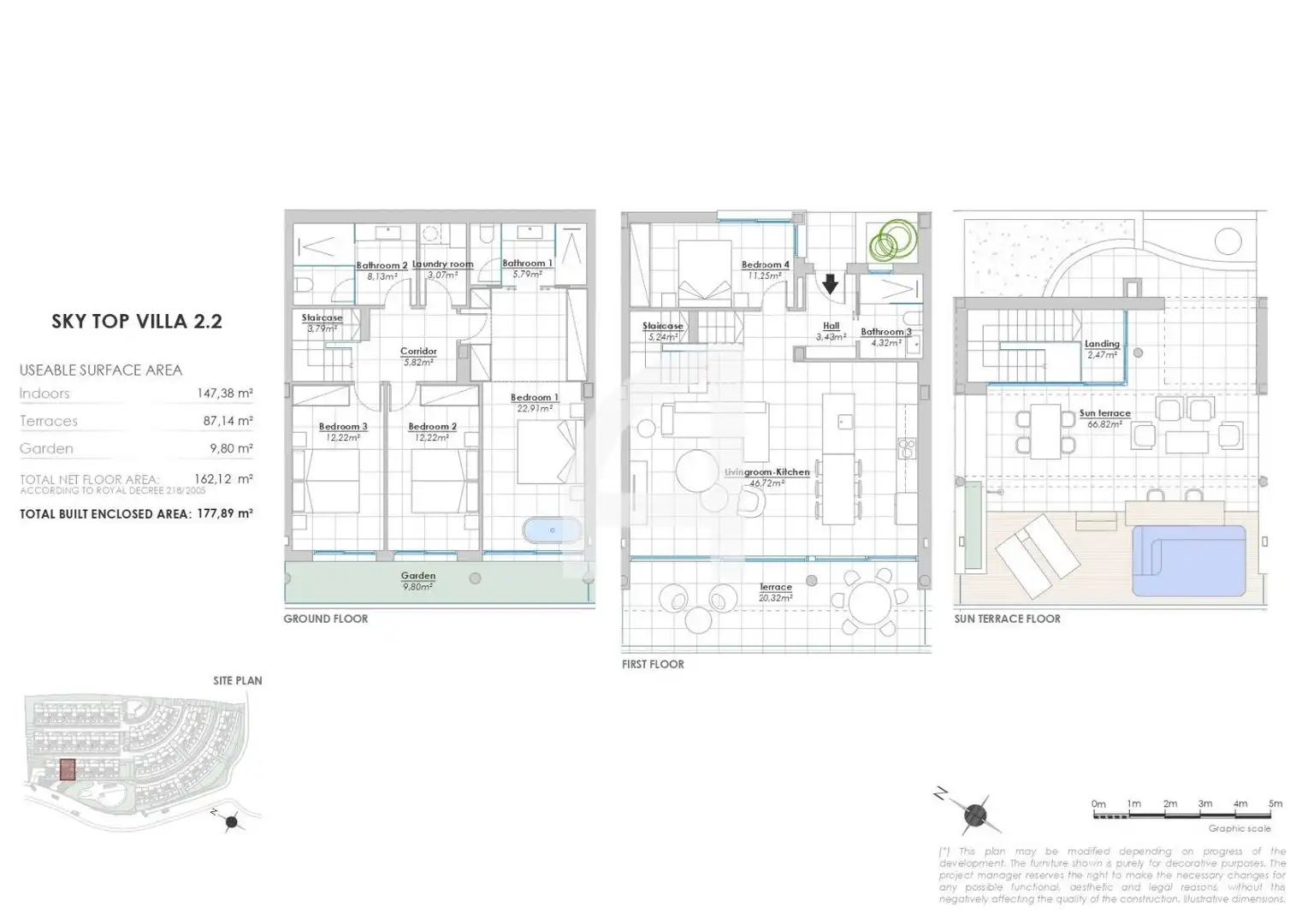 Detached homes for sale in Fuengirola  with Air Conditioner, Heating and Private garden