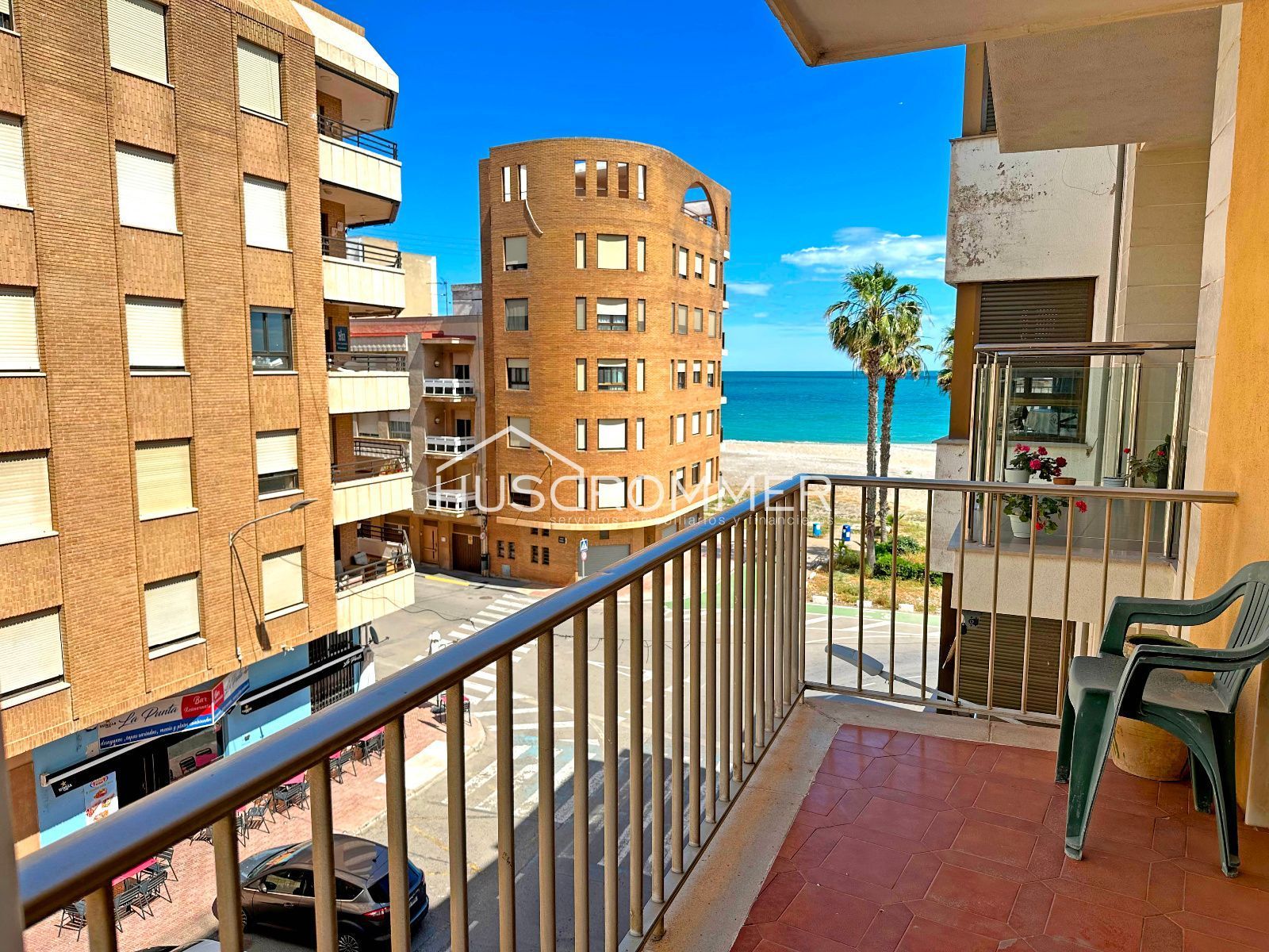 Exterior view of Flat for sale in Burriana / Borriana  with Terrace and Furnished