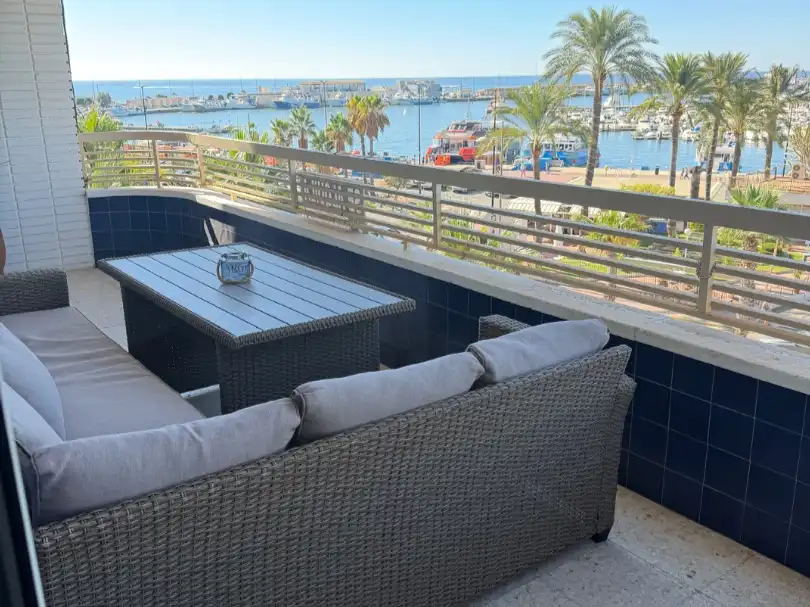 Terrace of Flat for rent in Santa Pola  with Air Conditioner, Terrace and Balcony