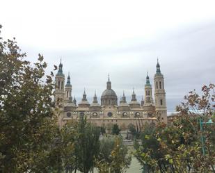 Exterior view of Flat to rent in  Zaragoza Capital  with Air Conditioner and Heating