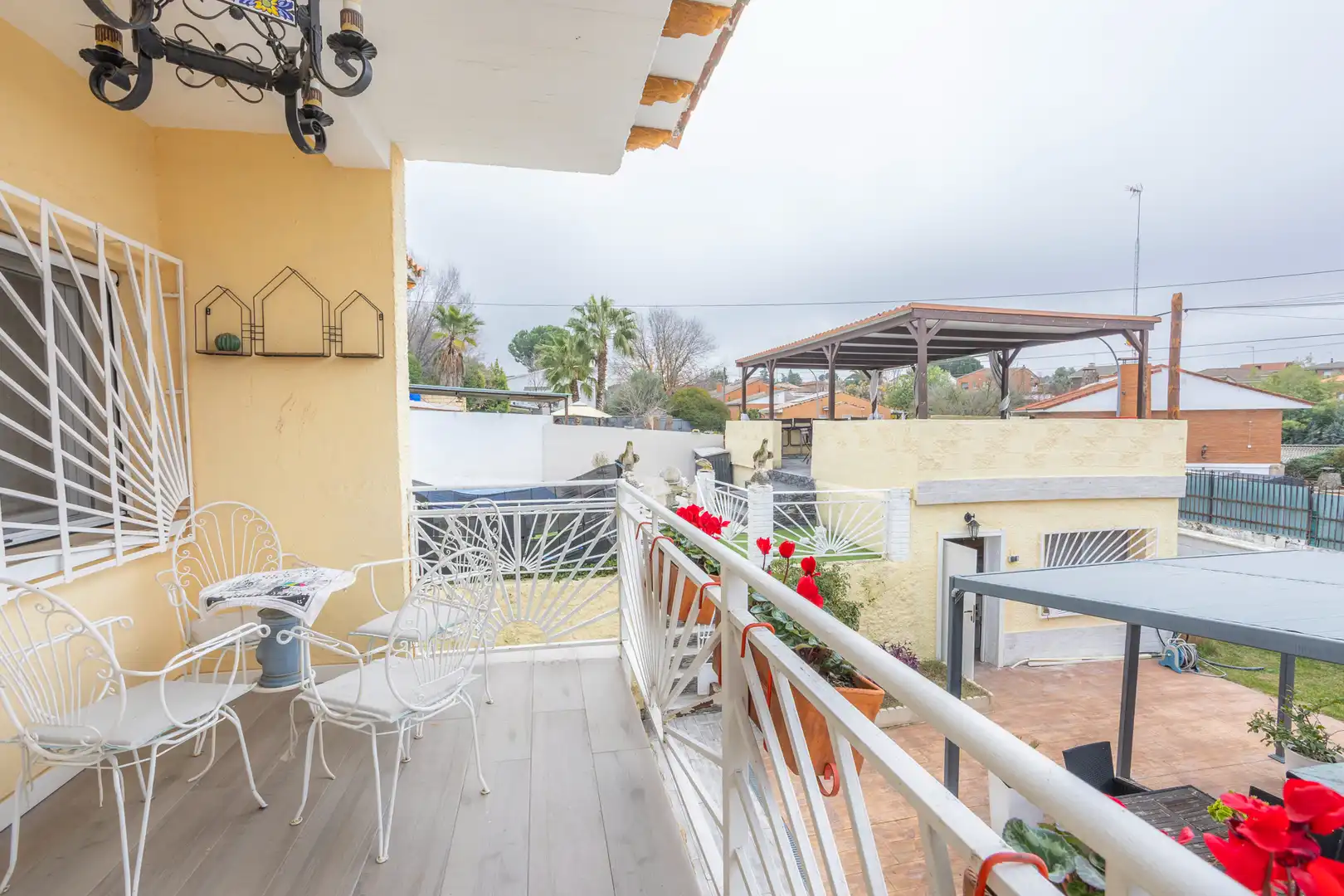 Terraza de Casa o chalet en venta en Casarrubios del Monte con Aire acondicionado, Calefacción y Jardín privado