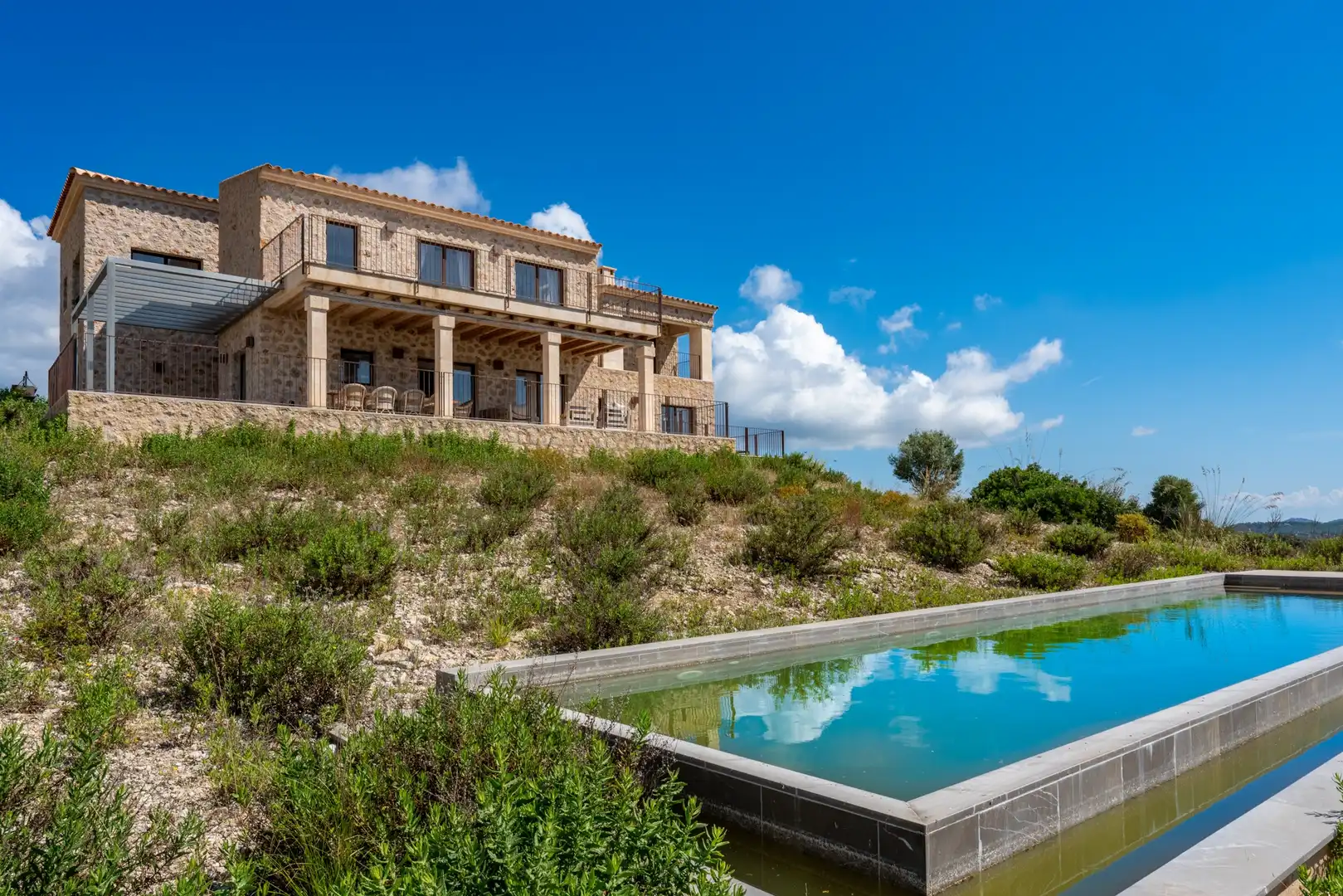 Außenansicht von Country house zum Verkauf in Son Servera mit Klimaanlage, Heizung und Terrasse