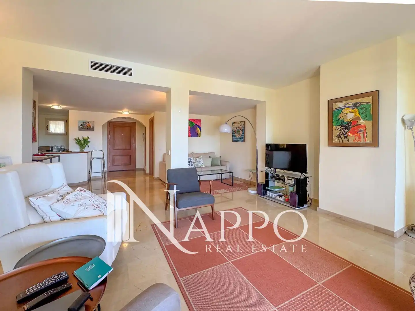 Wohnzimmer von Wohnung zum Verkauf in Calvià mit Klimaanlage, Heizung und Terrasse