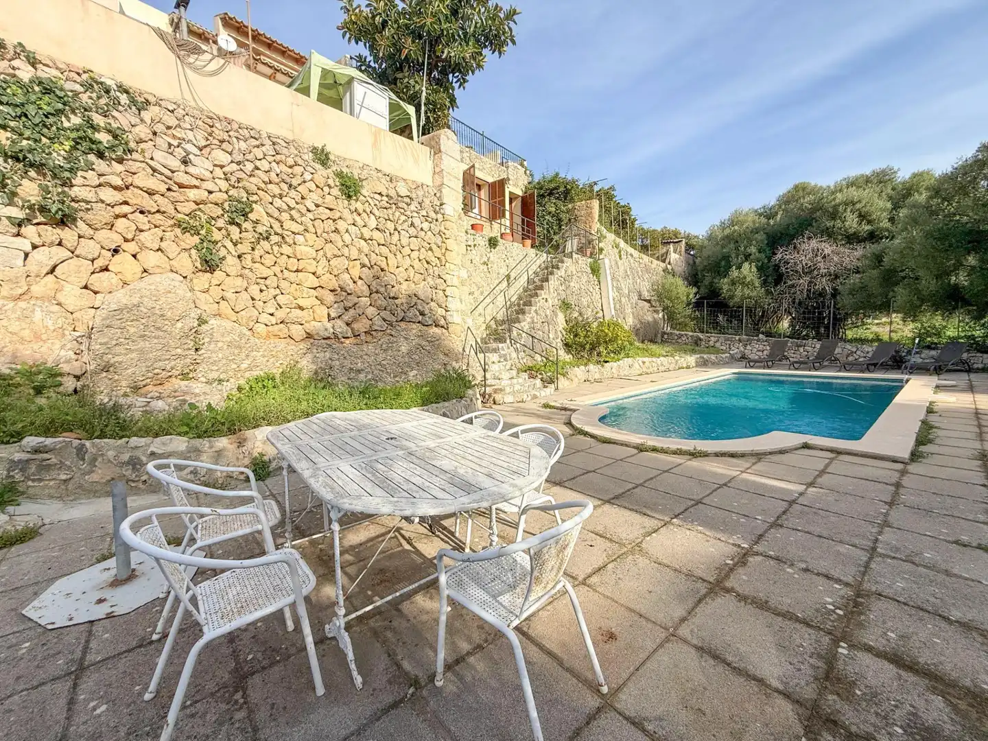 Garden of Houses for rent in Selva  with Private garden, Terrace and Swimming Pool