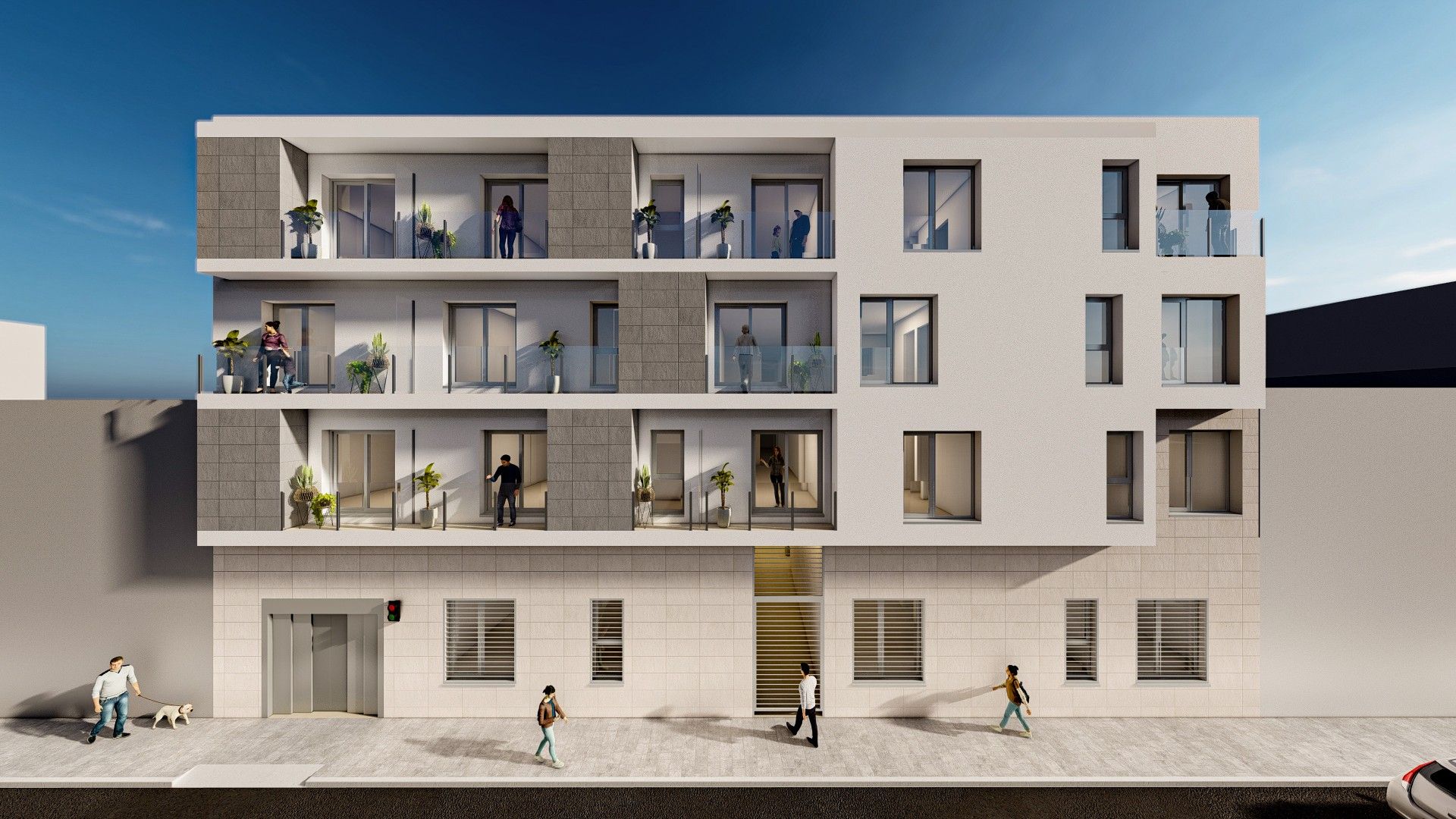 Exterior view of Flat for sale in Gandia