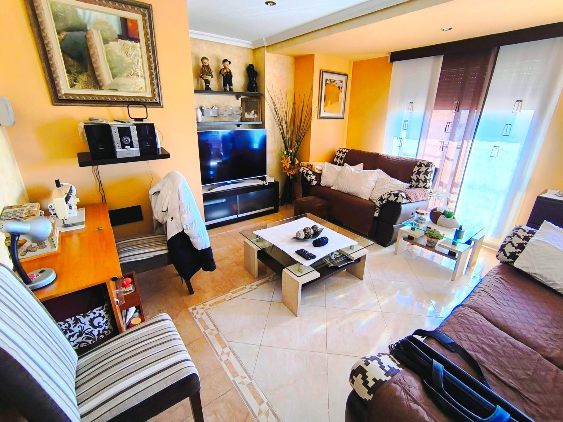 Living room of Apartment for sale in Alquerías del Niño Perdido  with Heating, Terrace and Storage room