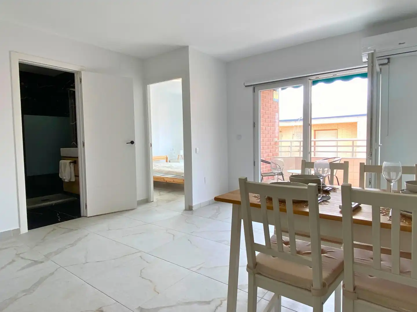 Dining room of Flat for sale in Playa del Acequión, Náufragos y Rocío del Mar