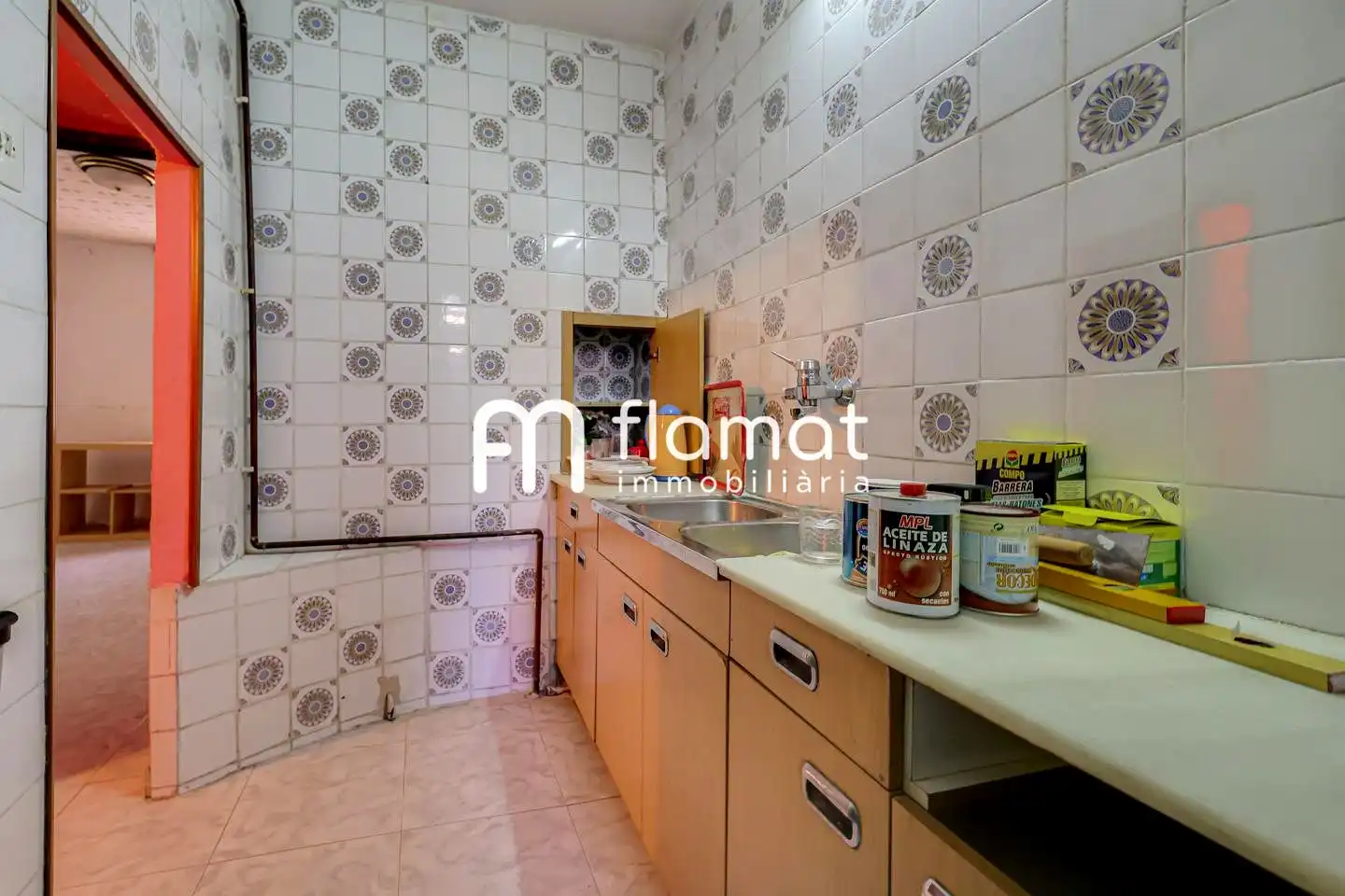 Küche von Country house zum Verkauf in Santa Coloma de Gramenet mit Privatgarten und Terrasse