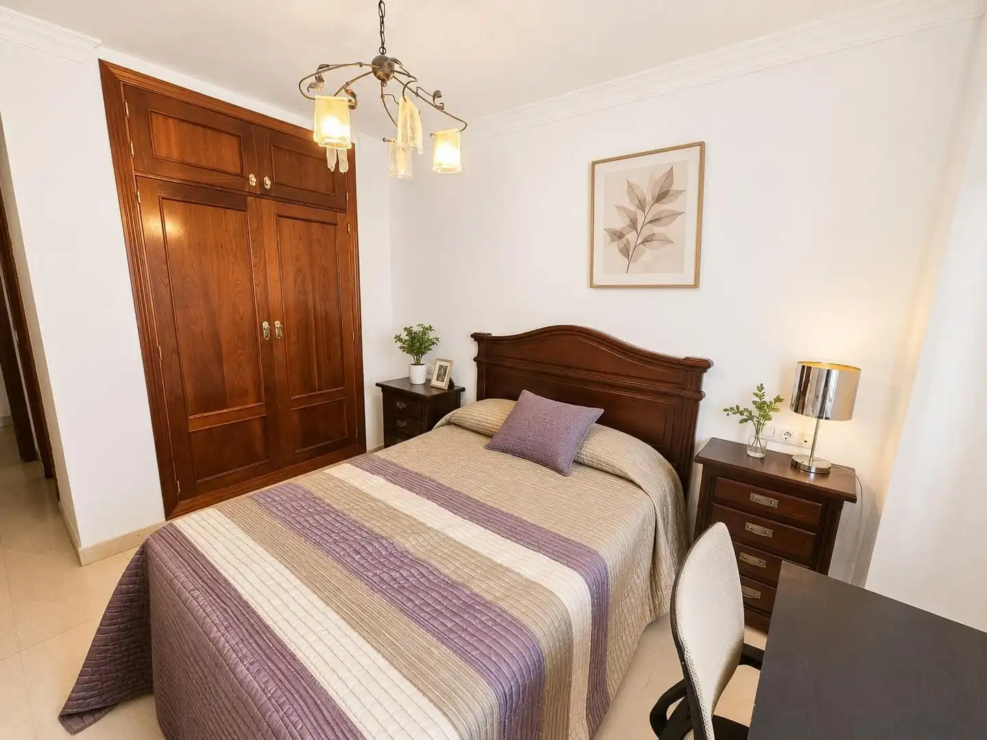 Habitación de Piso de alquiler en Málaga con Terraza, Amueblado y Piscina comunitaria