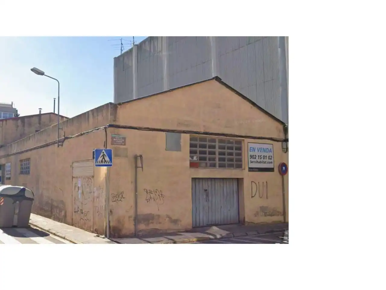 Vista exterior de Nave industrial en venta en Granollers
