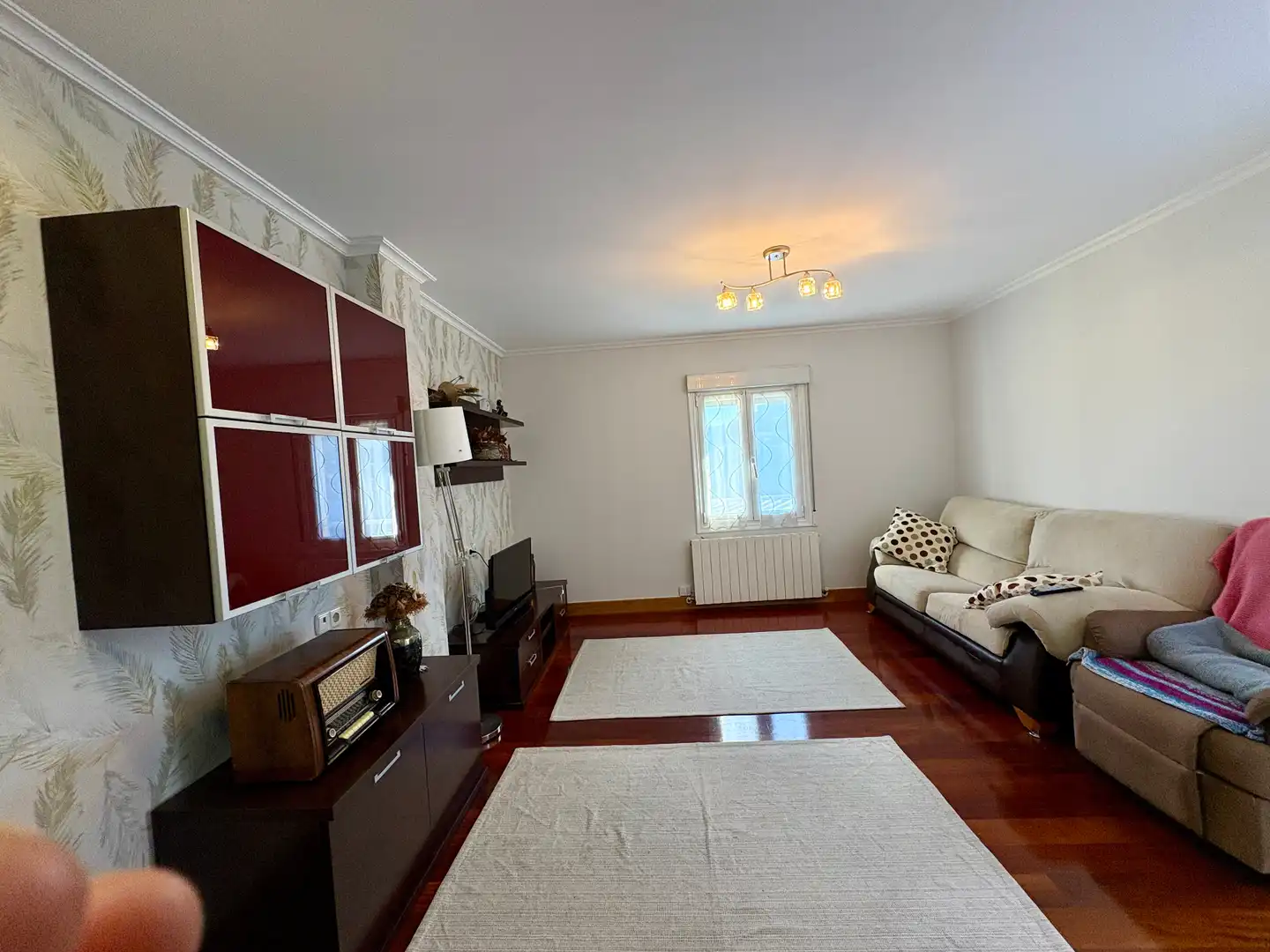 Wohnzimmer von Wohnung zum Verkauf in Mutriku mit Heizung, Terrasse und Möbliert
