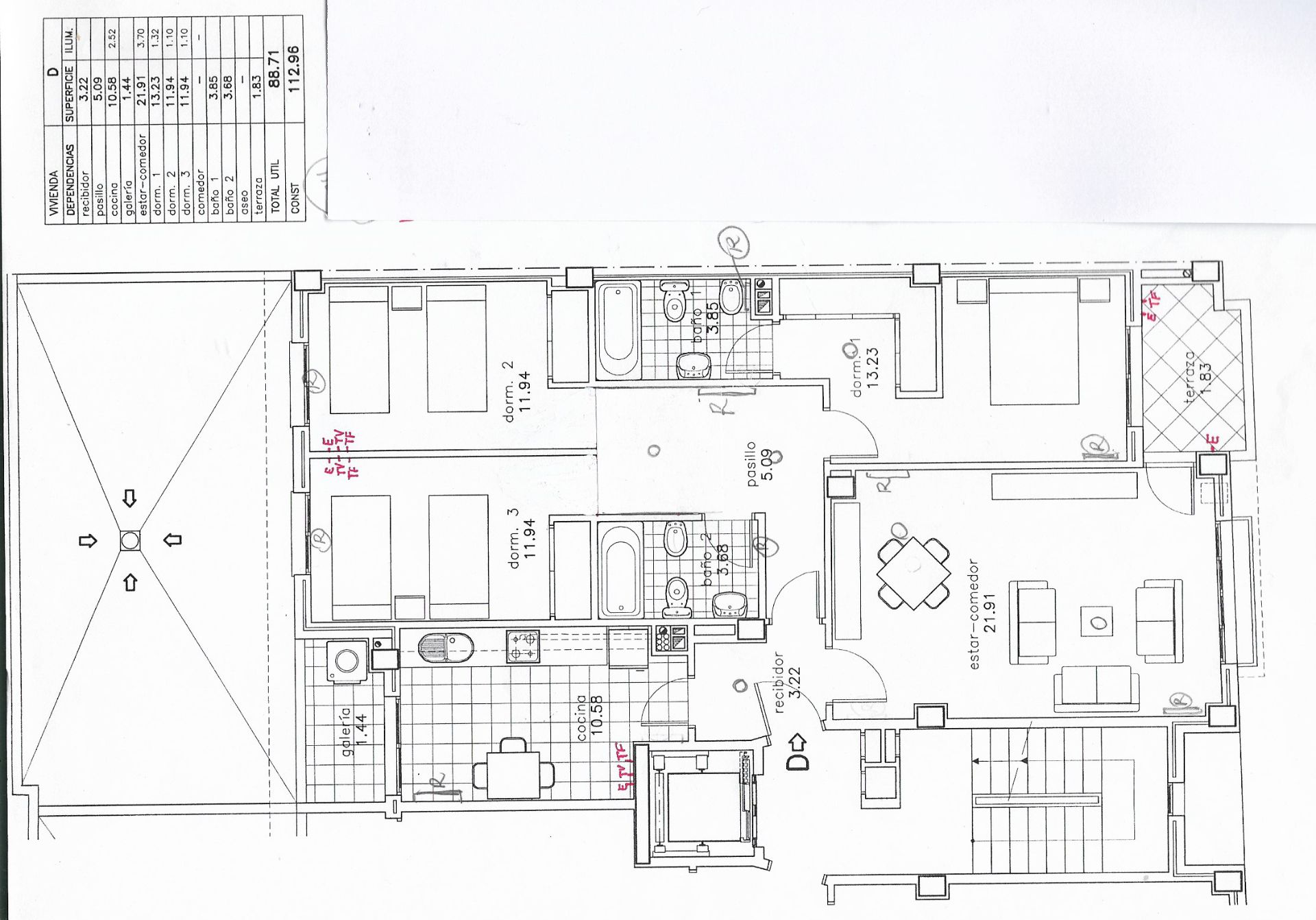 Flat for sale in Alicante / Alacant  with Air Conditioner, Storage room and Balcony