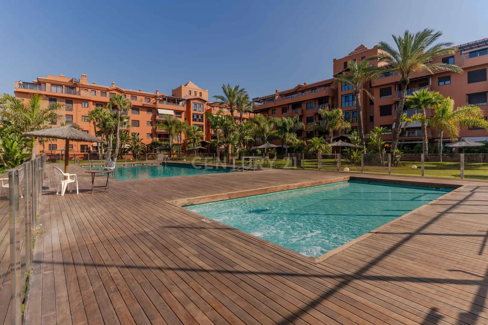 Exterior view of Flat for sale in Motril  with Air Conditioner, Private garden and Swimming Pool