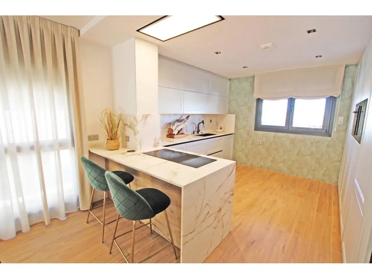 Kitchen of Detached homes for sale in Guadalajara  with Heating, Private garden and Swimming Pool