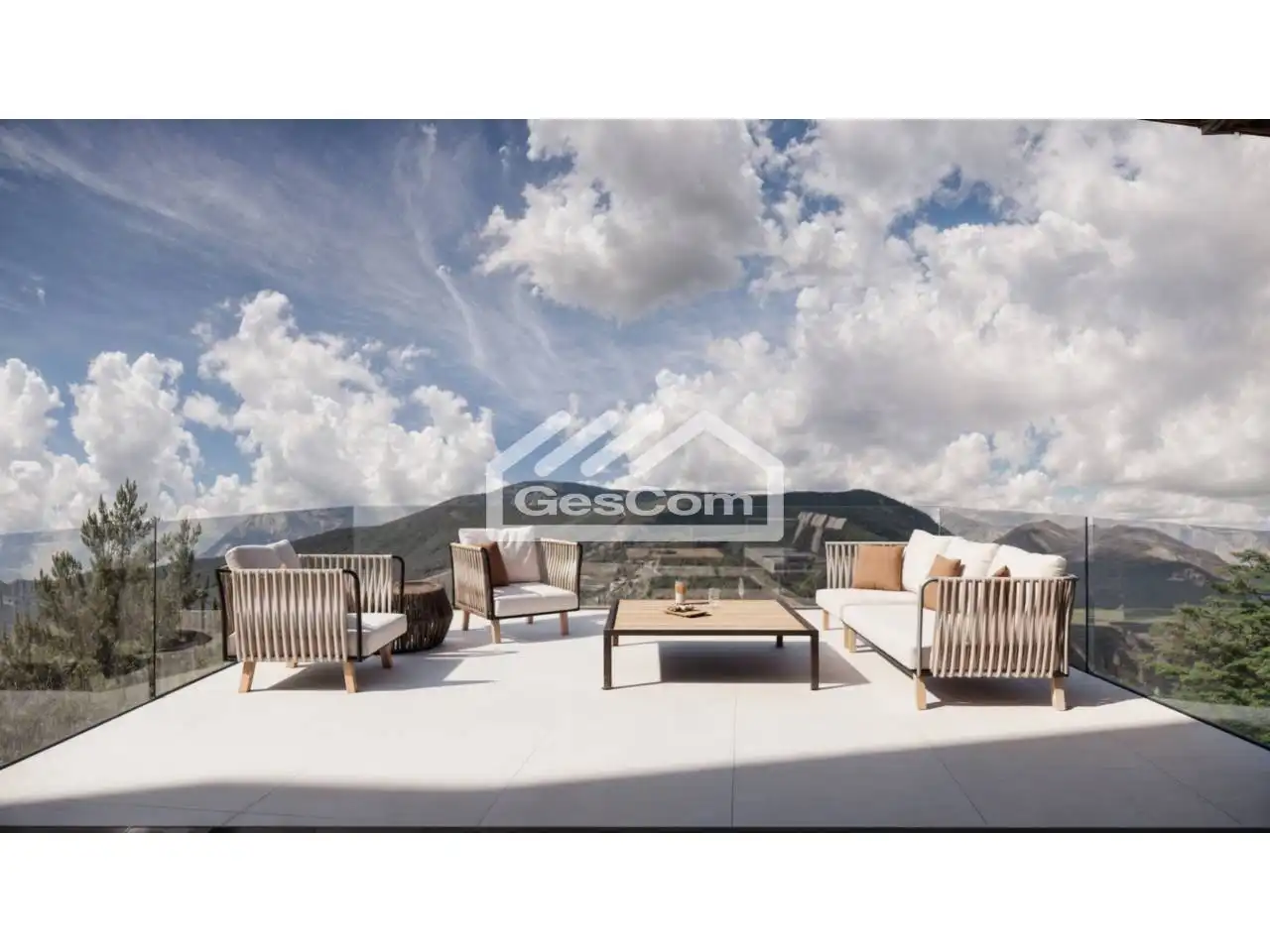 Terraza de Casa o chalet en venta en Encamp con Calefacción, Jardín privado y Parquet