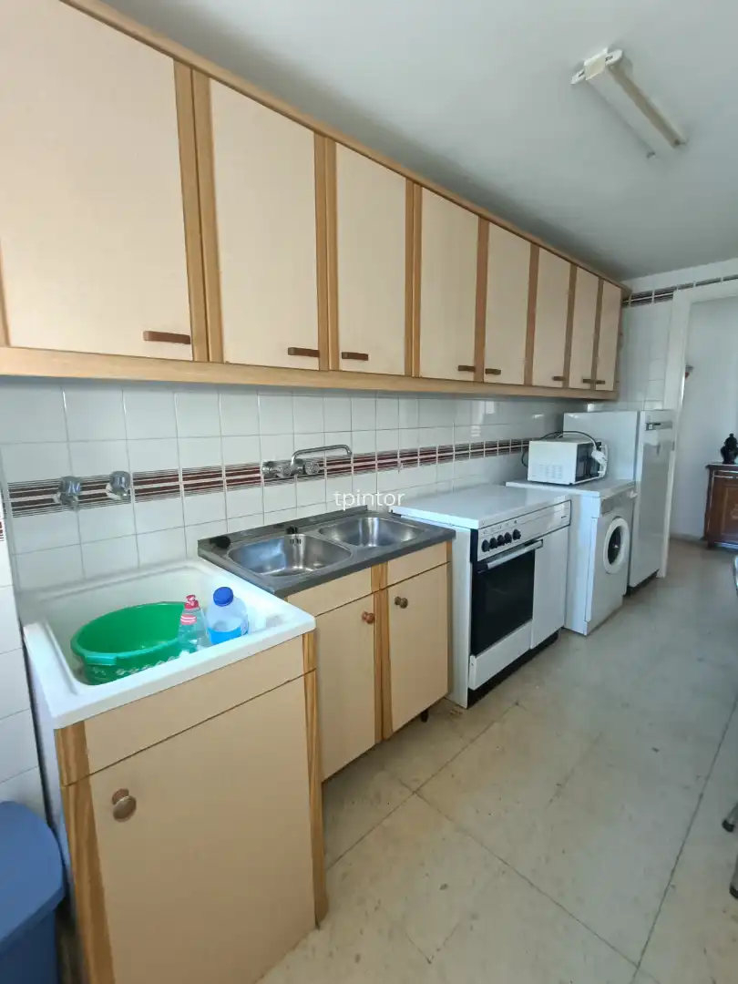 Küche von Wohnung zum Verkauf in Cáceres mit Terrasse, Möbliert und Ofen