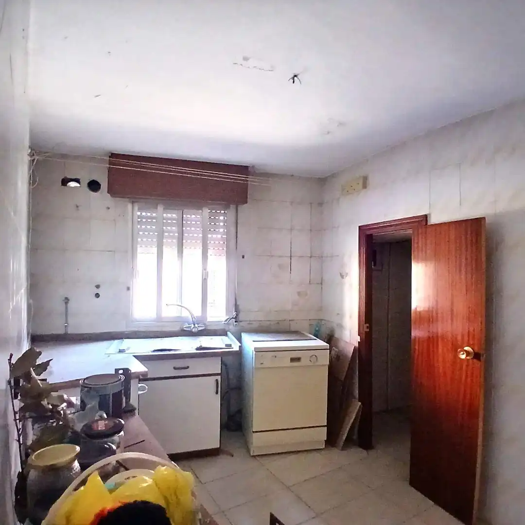 Küche von Haus oder Chalet zum Verkauf in San Andrés del Rabanedo mit Abstellraum und Balkon