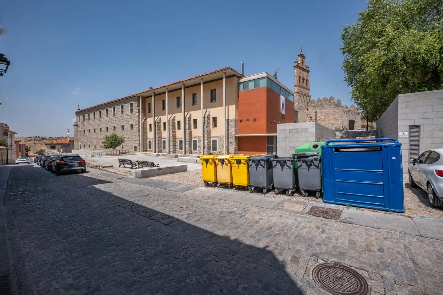 Vista exterior de Planta baja en venta en Ávila con Calefacción y Amueblado