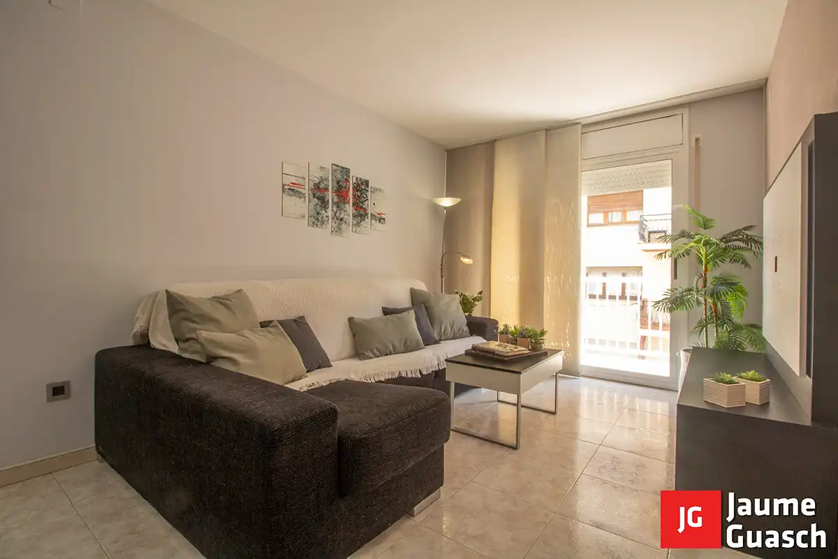 Living room of Flat for sale in Torredembarra  with Air Conditioner, Heating and Oven