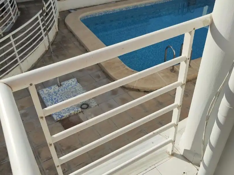 Piscina de Casa adosada de alquiler en Oliva con Aire acondicionado, Calefacción y Terraza