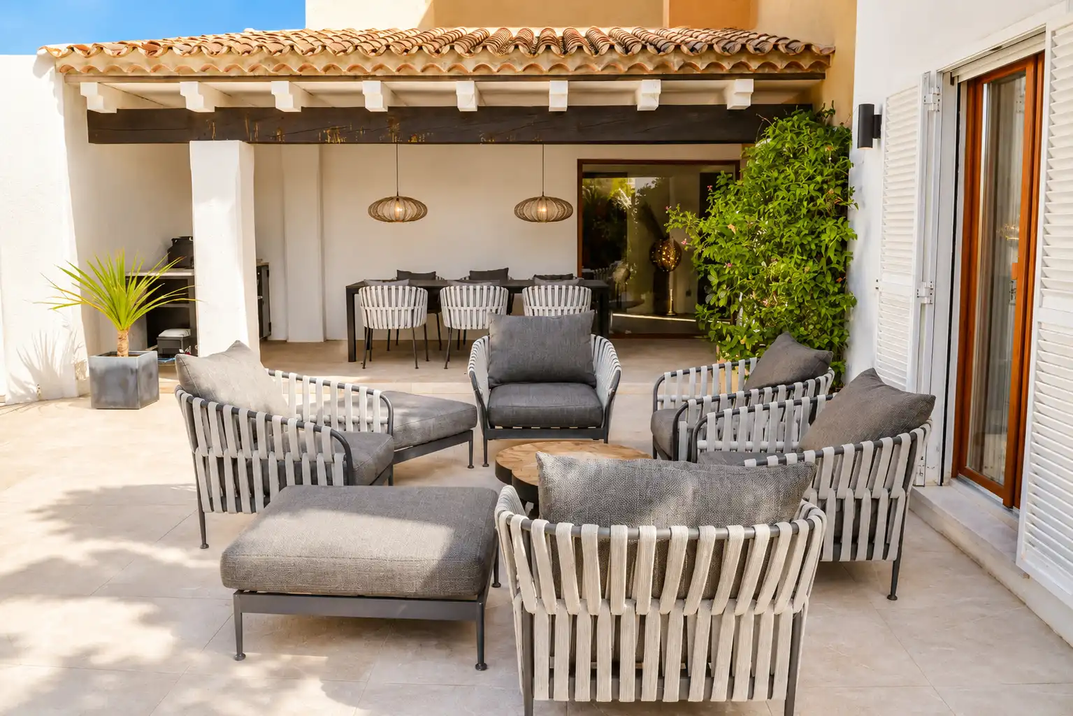 Terrace of Houses for sale in Calvià  with Air Conditioner, Heating and Private garden