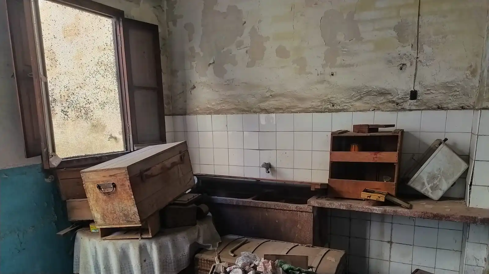 Cocina de Casa adosada en venta en Mislata con Jardín privado